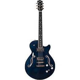 Godin Montreal Premiere A/E Semi-Hollowbody Electric Guitar Indigo Blue