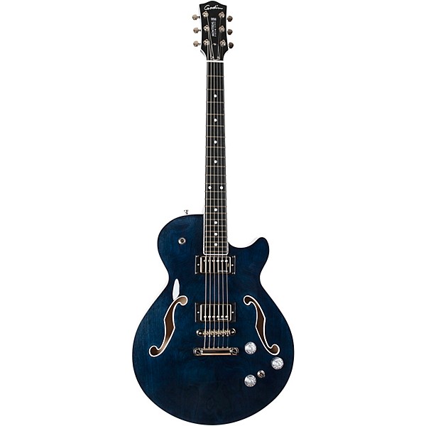 Godin Montreal Premiere A/E Semi-Hollowbody Electric Guitar Indigo Blue