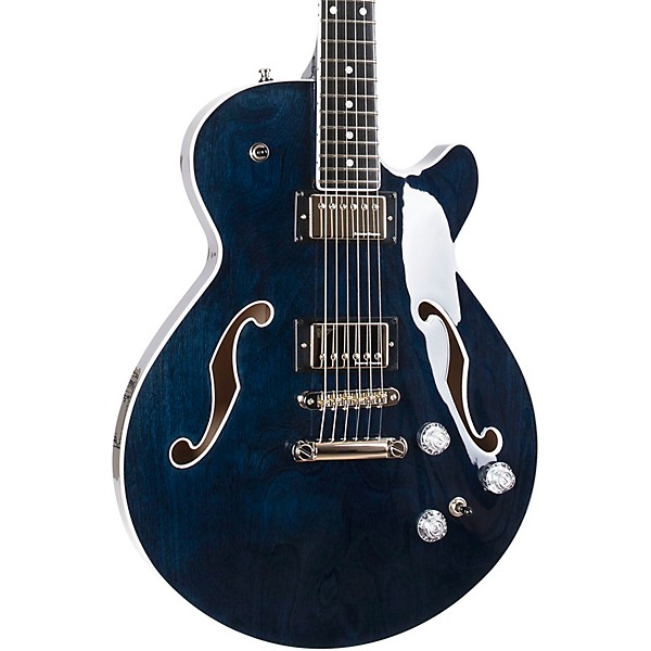 Godin Montreal Premiere A/E Semi-Hollowbody Electric Guitar Indigo Blue