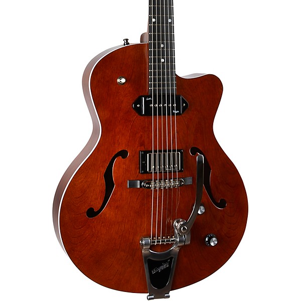 Godin 5th Ave Uptown Custom Hollowbody Electric Guitar Havana Brown