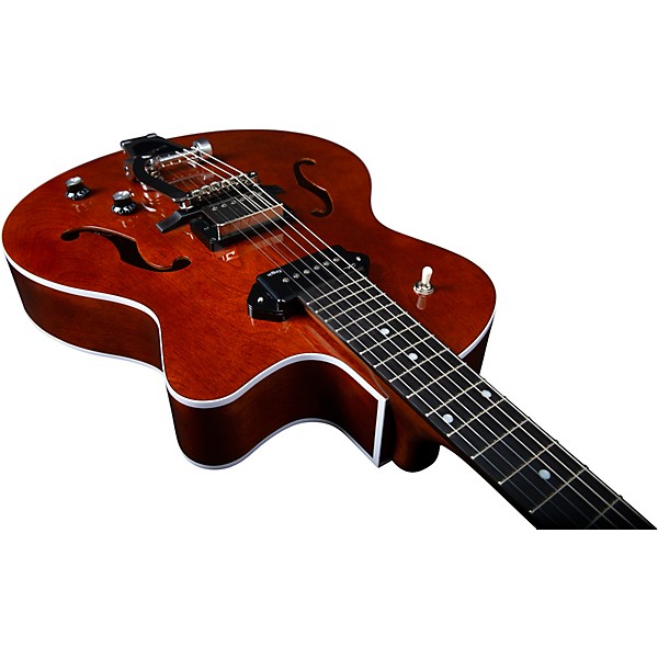 Godin 5th Ave Uptown Custom Hollowbody Electric Guitar Havana Brown