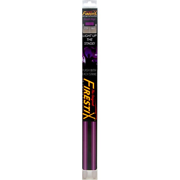 Firestix Light-Up Drum Sticks 5B Purple