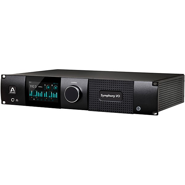 Apogee Symphony I/O MKII Dante Chassis with 16 Analog In + 16 Analog Out+8 Analog In + 8 Analog Out (Both slots populated)