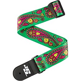 D'Addario Joe Satriani Strap - Purple Green Paisley 2 in. D'Addario Joe Satriani Strap - Purple Green Paisley 2 in.