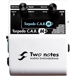 Open Box Two Notes AUDIO ENGINEERING Torpedo C.A.B. M Speaker Simulator Effects Pedal Level 1