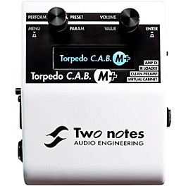 Open Box Two Notes AUDIO ENGINEERING Torpedo C.A.B. M Speaker Simulator Effects Pedal Level 1