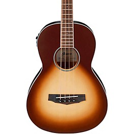 Ibanez PNB15E Parlor Acoustic-Electric Bass Guitar Light Violin Sunburst