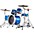 Dixon Jet Set Plus 5-Piece Shell Pack Street Play Blue Dixon Jet Set Plus 5-Piece Shell Pack Street Play Blue