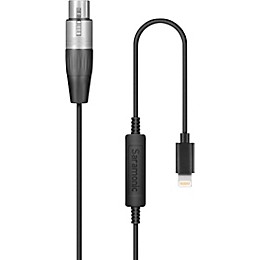 Open Box Saramonic LC-XLR Cable Interface with XLR-F to Apple Lightning Level 1