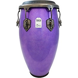 Toca Jimmie Morales Signature Series Congas 12.50 in. Pu... Toca Jimmie Morales Signature Series Congas 11 in. Purple Sparkle