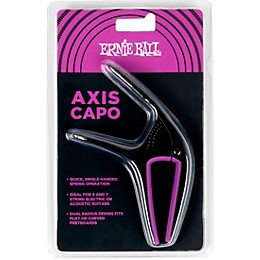 Ernie Ball Axis Capo Black/Purple