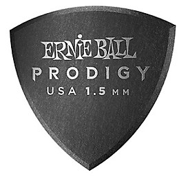 Ernie Ball Large Shield Prodigy Picks, 6-Pack 1.5 mm 6 Pack