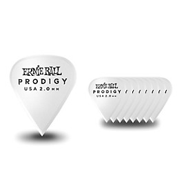 Ernie Ball Sharp Prodigy Picks 6-Packs 1.5 mm 6 Pack Ernie Ball Sharp Prodigy Picks 6-Packs 2.0 mm 6 Pack