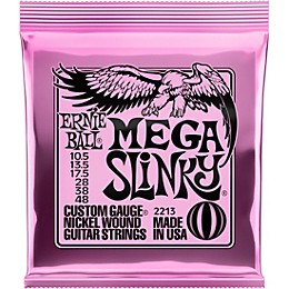 Ernie Ball Mega Slinky Nickel Wound Electric Guitar Strings - Gauge 10.5 - 48