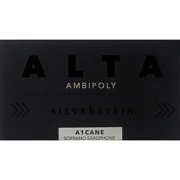 Silverstein Works ALTA AMBIPOLY Soprano Sax Classic Reed 2.5+