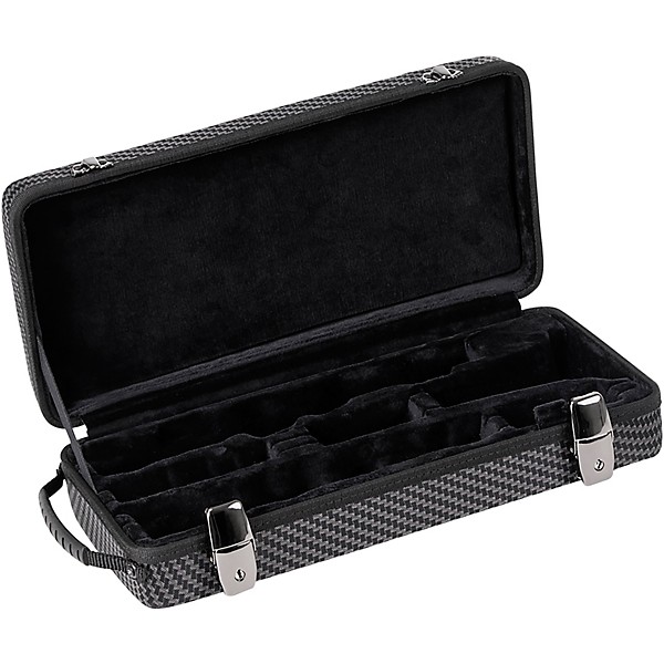 J. Winter Clarinet Shaped Case Greenline Carbon Grey Black