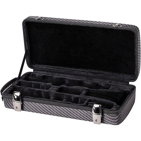 J. Winter Clarinet Shaped Case Greenline Carbon Grey Black