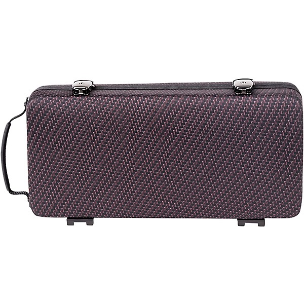 J. Winter Clarinet Shaped Case Greenline Carbon Red Black