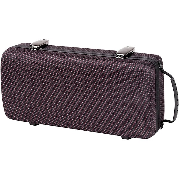 J. Winter Clarinet Shaped Case Greenline Carbon Red Black