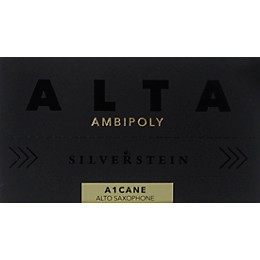 Silverstein Works ALTA AMBIPOLY Alto Sax Classic Reed 3+