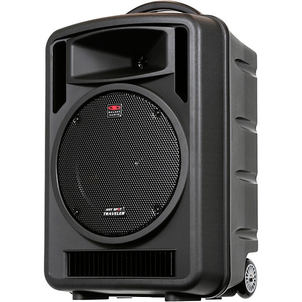 Galaxy Audio TV10-C010H000G Galaxy Audio Traveler 10 Portable PA System With CD Player, One Wireless Receiver, And One Han...