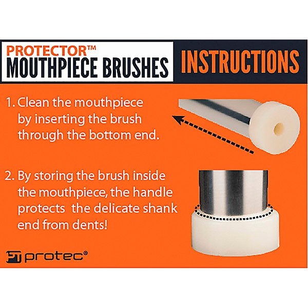 Protec Protec Tuba Mouthpiece Protector Brush