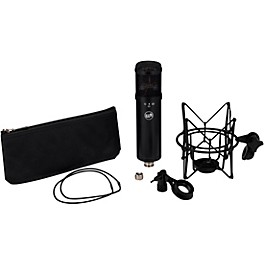 Warm Audio WA-47jr-BLK FET Black Condenser Microphone Black