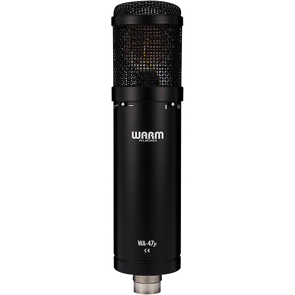Warm Audio WA-47jr-BLK FET Black Condenser Microphone Black