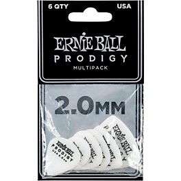 Ernie Ball Prodigy Multipack 2.0 mm 6 Pack Ernie Ball Prodigy Multipack 2.0 mm 6 Pack