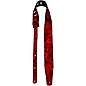 Perri's Decorated Suede Guitar Strap Red Paisley 2.5 in. thumbnail