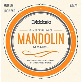 D'Addario Monel Mandolin Strings