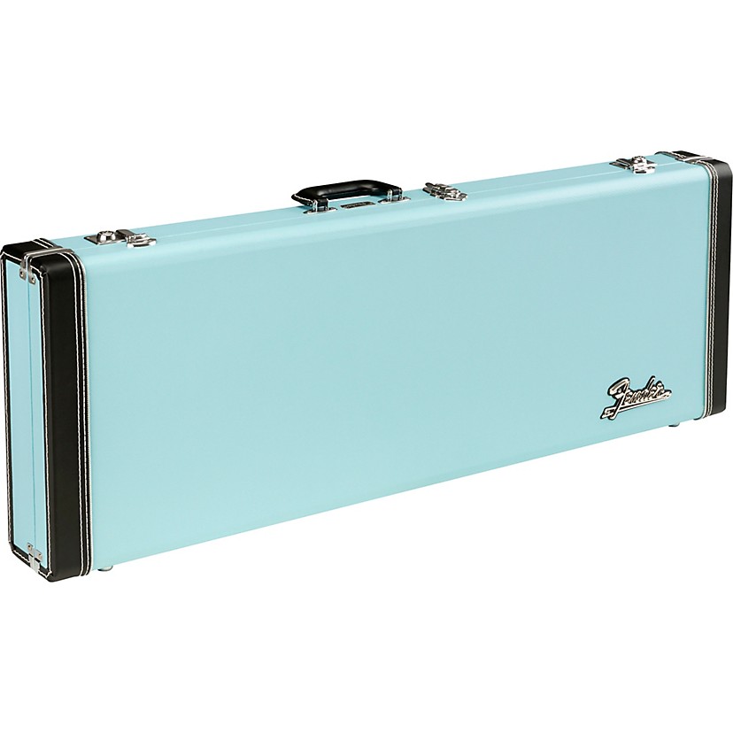 Limited-Edition Classic Series Strat(r)/Tele(r) Wood Case in Sonic Blue