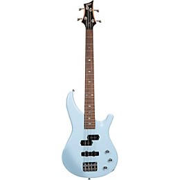 Open Box Mitchell MB100 Short Scale Solid Body Electric Bass Level 1 Powder Blue