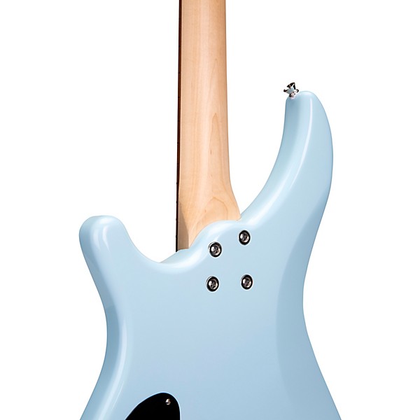 Mitchell MB100 Short-Scale Solidbody Electric Bass Guitar Powder Blue