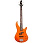 Mitchell MB100 Short-Scale Solidbody Electric Bass Guitar Orange