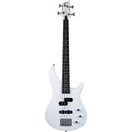 Mitchell MB100 Short-Scale Solidbody Electric Bass Guitar White