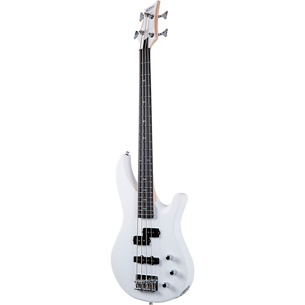 Mitchell MB100 Short-Scale Solidbody Electric Bass Guitar White