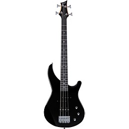 Mitchell MB100 Short-Scale Solidbody Electric Bass Guitar Black