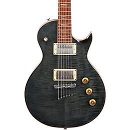Open Box Mitchell MS450 Modern Single-Cutaway Electric Guitar Level 2 Flame Black 194744526893