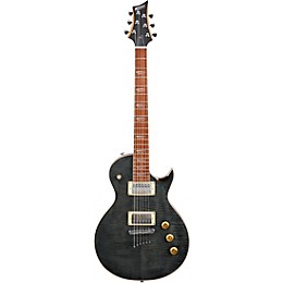 Open Box Mitchell MS450 Modern Single-Cutaway Electric Guitar Level 2 Flame Black 194744526893