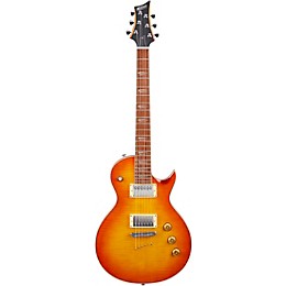 Open Box Mitchell MS450 Modern Single-Cutaway Electric Guitar Level 2 Flame Honey Burst 194744521461