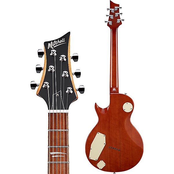 Open Box Mitchell MS450 Modern Single-Cutaway Electric Guitar Level 2 Aquaburst 194744522031