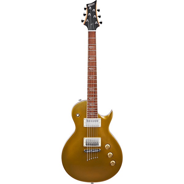 Mitchell MS450 Modern Single-Cutaway Electric Guitar Gold Sparkle