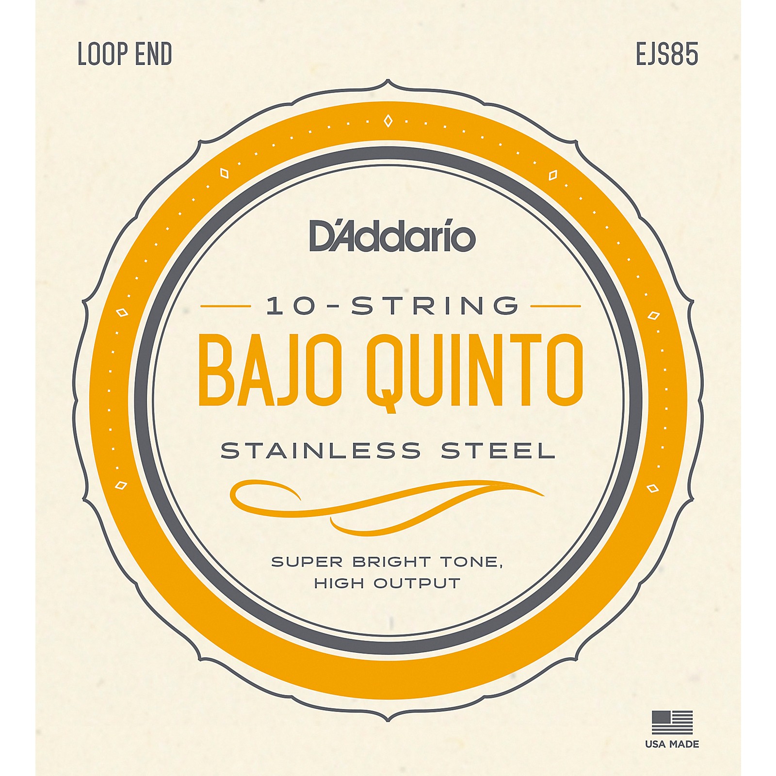 D Addario Stainless Steel Bajo Quinto String Set Guitar Center