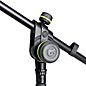 Open Box Gravity Stands Microphone Stand With Round Base and 2-Point Adjustment Telescoping Boom Level 1