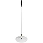 Gravity Stands Microphone Stand With Round Base - White
