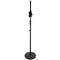 Gravity Stands Microphone Stand With Round Base - Black thumbnail