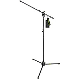 Gravity Stands Microphone Stand With Folding Tripod Base 2-Point Adjusting Boom