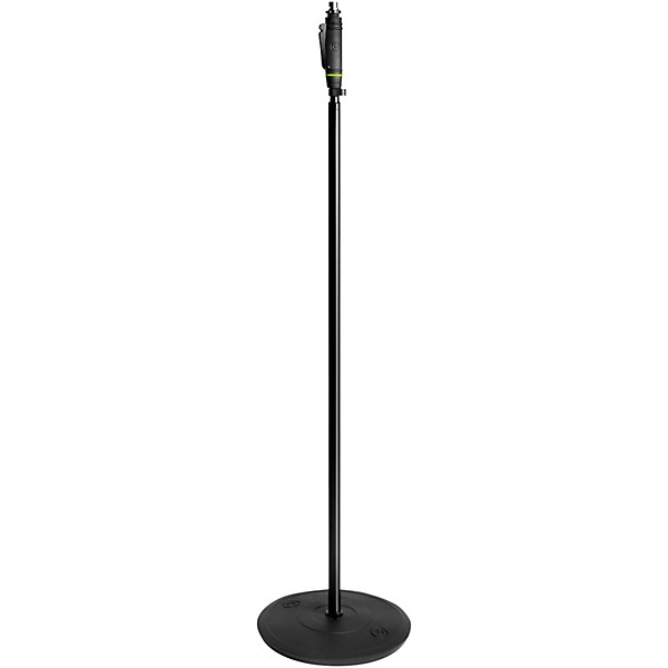 Gravity Stands Microphone Stand With Round Base And One-Hand Clutch