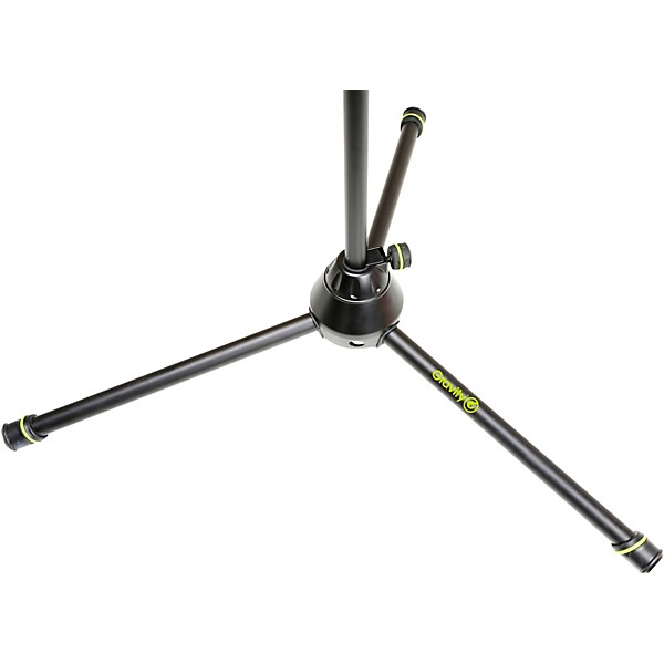 Gravity Stands Microphone Stand Straight With Folding Tripod Base